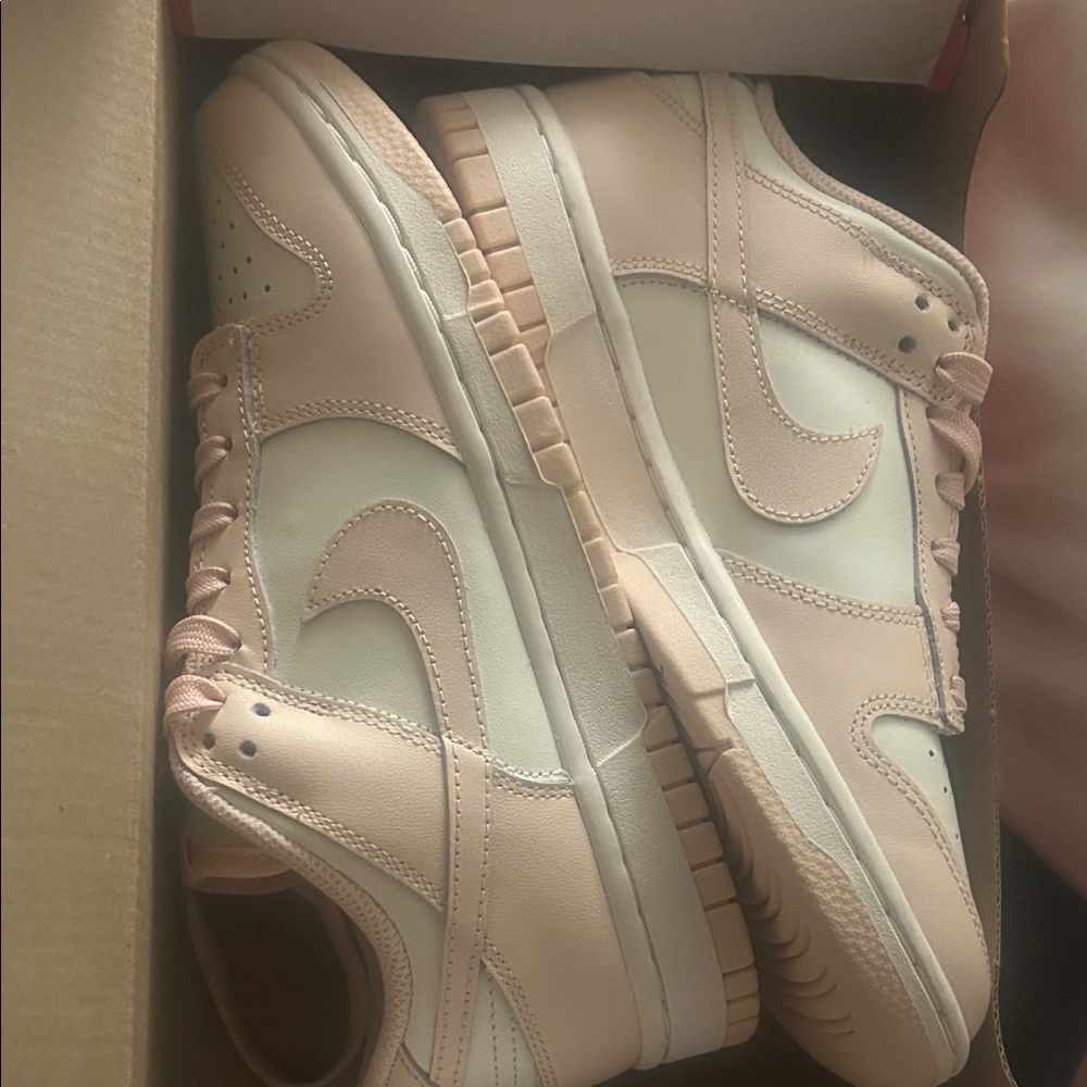 Nike Dunk Low - Sail and Orange Pearl